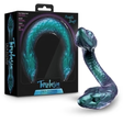 Temptasia Twin Python Silicone Double Ended Dildo in packaging with a flexible, snake-like design.