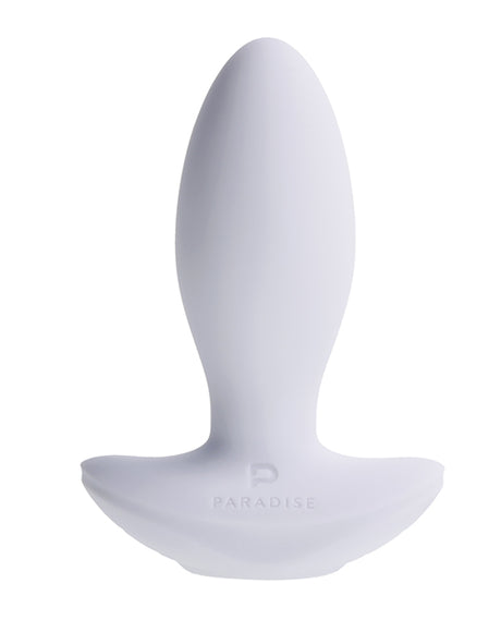 Illumination THE Plug Vibrator White featuring sleek design and advanced functionality from the Illumination by Paradise collection.