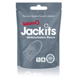 Screaming O Jackits Masturbation Sleeve Clear packaging showcasing premium quality and reusable design.