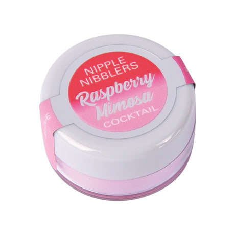 Jelique Nipple Nibblers Cocktail Tingle Balm 36ct Fishbowl Raspberry Mimosa flavor jar