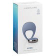 Jimmyjane Kore Remote Control Vibrating Cock Ring packaging featuring sleek design and wireless remote.