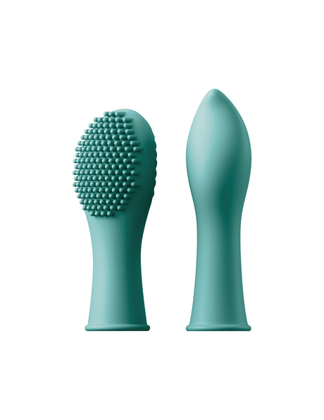 Jimmyjane Focus Pro Sonic Vibrating Massager with silicone textures for enhanced pleasure.