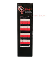SEX Tower Adult Game packaging featuring 54 unique sex position blocks for couples' fun and adventure.