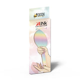 Kink Dreamland Pastel Glitter Spanking Paddle packaging featuring pastel colors and glitter for playful impact scenes.