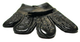 Vampire Gloves Leather Small made of premium leather with tactile stimulation features for sensory play.