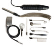Kink Labs Agent Noir Neon Wand Electrosex Kit accessories including wand, glass tools, and cables.
