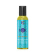 Kama Sutra Celestial Pheromone Massage Oil Solstice 2 Oz bottle with vibrant design and oil inside.