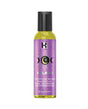 Kama Sutra Celestial Pheromone Massage Oil Selene 2 Oz bottle featuring a purple label and a black cap.