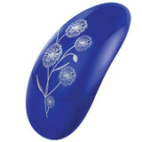 Lelo Nea 2 Personal Massager Midnight Blue showcasing elegant floral design and smooth curves.