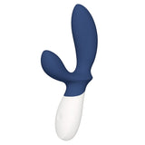 Lelo Loki Wave 2 Rechargeable Silicone Dual Stimulation Prostate Vibrator Base Blue