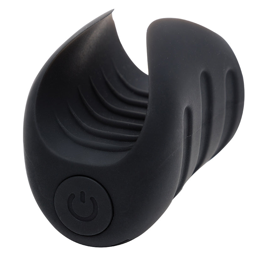 Fifty Shades Of Grey Sensation Vibrating Pleasure Stroker with smooth texture and customizable vibration settings.