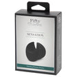 Fifty Shades Of Grey Sensation Vibrating Pleasure Stroker packaging showcasing its sleek design and features.