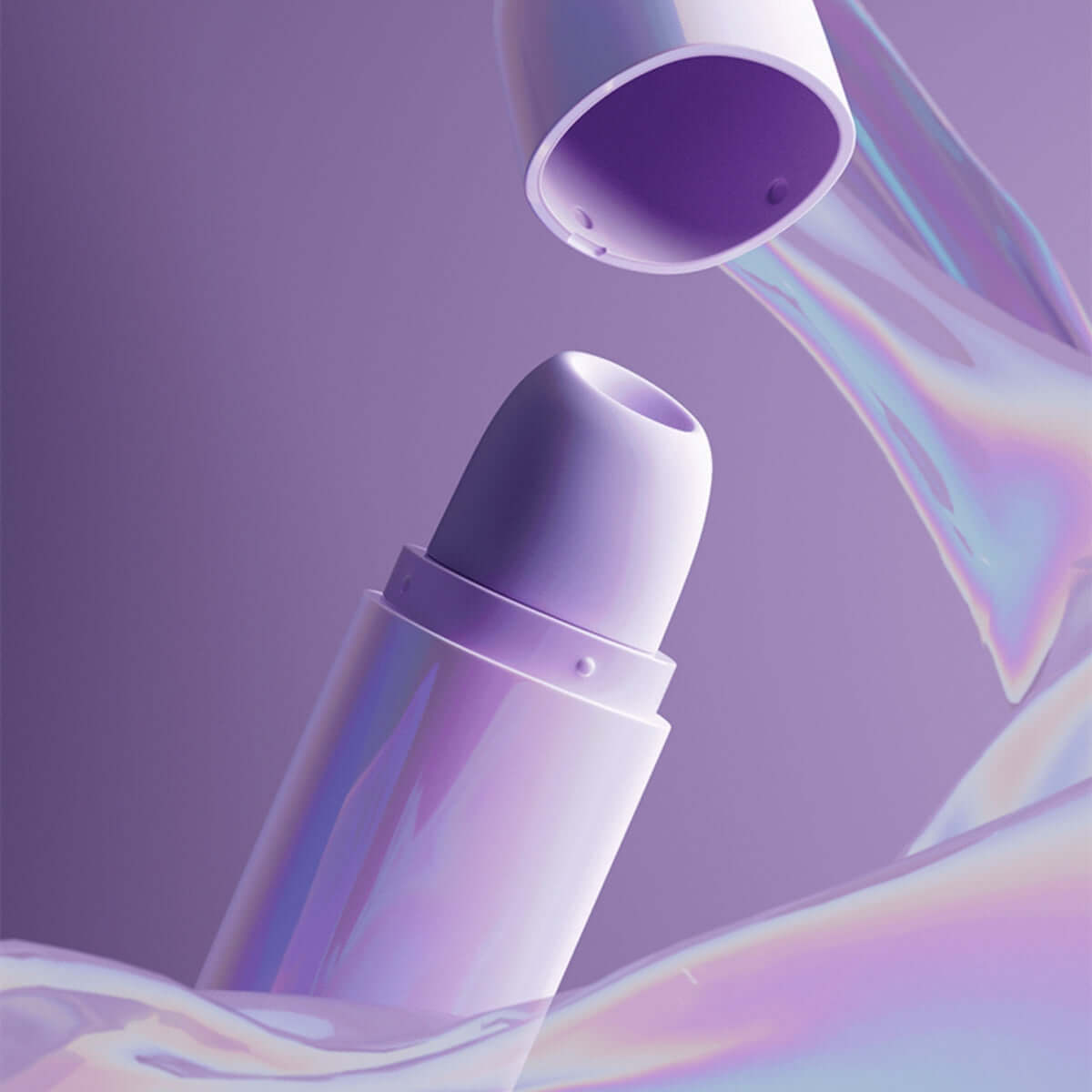 ZALO Lia Suction Massager Lavender Purple