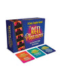 Reel Pleasures Couples Card Game box with game cards, perfect for a flirty movie night contest.