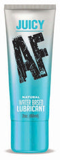 Juicy AF Water Based Lubricant 2oz Bottle featuring a sleek design for smooth and satisfying intimacy.