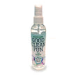 Good Clean Fun Eucalyptus Toy Cleaner 4 oz spray bottle, lightly scented for hygiene and freshness.