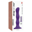 Strap On Me Geisha Dildo With Balls Purple M packaging showing design and features.