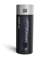 Manwan RYZER Penis Sleeve Black Plum packaging showcasing its elegant design and innovative features.
