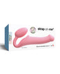 Strap-on-Me Semi-Realistic Bendable Strap-on Pink packaging showcasing its elegant design and flexible features.