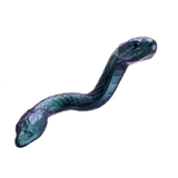 Temptasia Twin Python Silicone Double Ended Dildo with two heads and a flexible shaft for shared pleasure.