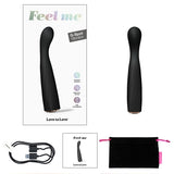 Love to Love Feel Me Rechargeable Silicone G-Spot Vibrator Noir