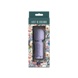 Lust N Dreams Salsa Silicone Petite Body Wand Lavender in floral packaging