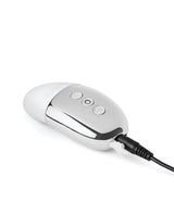 Le Wand Little Pleasures 6 Piece Kit Chrome mini-vibe with sleek chrome design and connected cable.