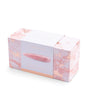 Le Wand Crystal Wand Rose Quartz Dildo elegantly packaged in a marble designed box for sensual self-care.