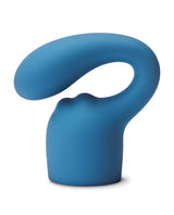 Le Wand Petite Glider Weighted Silicone Attachment Blue for precise stimulation and enhanced pleasure.