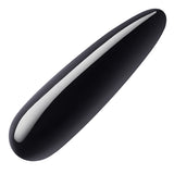 Le Wand Crystal Slim Wand Black Obsidian, a sleek black obsidian massage wand designed for self-love.