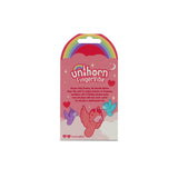 Unihorn Finger Vibe Pinky Promise packaging featuring colorful illustrations and playful design.