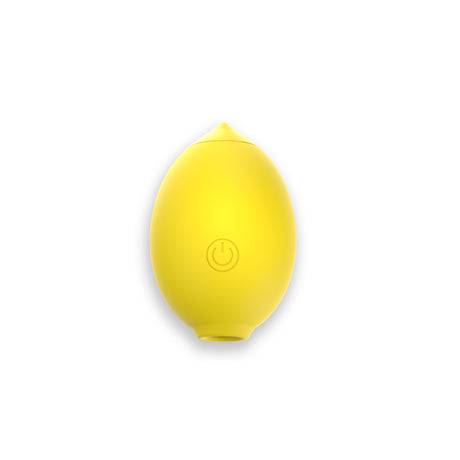 Dreamii Lemon Bliss Suction Stimulator in bright yellow, playful fruit-inspired design with a power button.