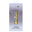 Maia Kona Fiercely Powerful Bullet Vibrator in packaging with tropical pineapple design.