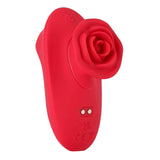 Maia Sola Thumping Massager Red with rose design for deep, powerful thumping pleasure and targeted stimulation.