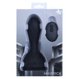 Maia Maverick Remote Control Vibrating Inflatable Anal Plug packaging with remote control.