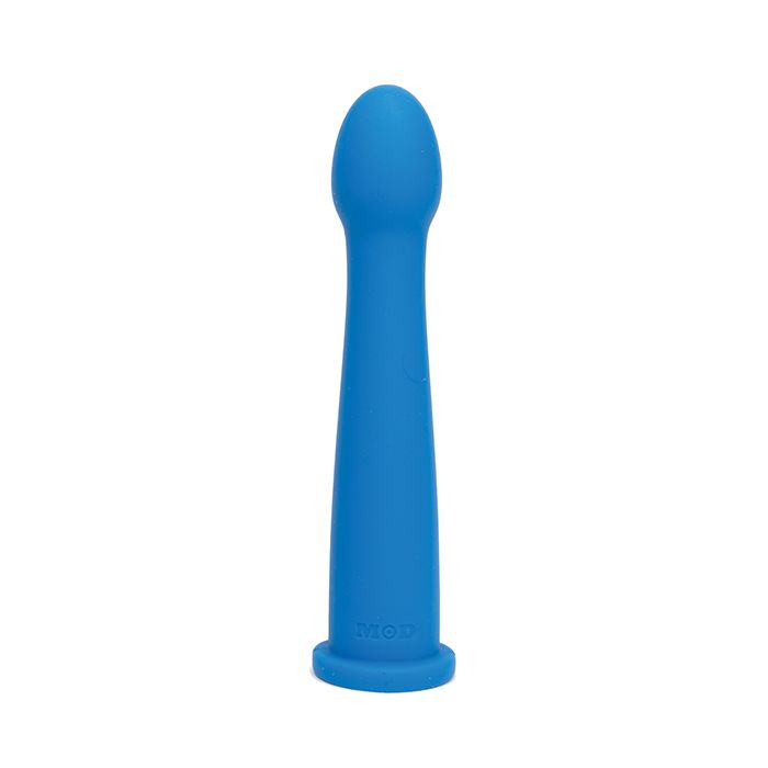 MOD Smooth Wand Blue, a sleek blue silicone wand designed for the MOD Love Deluxe Thruster Kit.