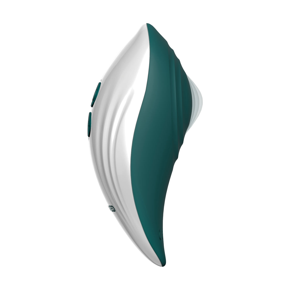 Evolved Palm Pleasure Teal Rechargeable Vibrator designed for effortless handling and intense pleasure.