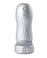 Maxtasy Warming & Drying Dock for Strokers Grey shown in a sleek design with warming feature.