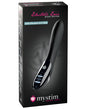 Mystim Electric Eric eStim Vibrator Black Edition Black packaging showcasing its features of vibration and E-Stim.