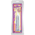 Crystal Jellies Anal Starter Plug 6 Inch Clear in packaging from Doc Johnson for first-time anal play.