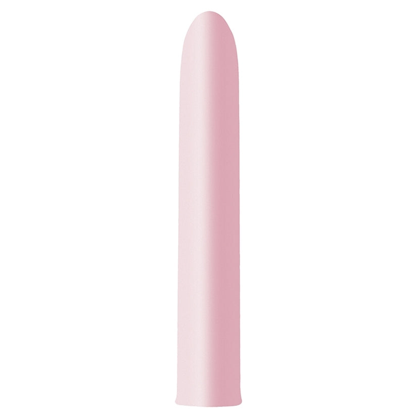 Intense Travel Vibe Expert Pink compact vibrator in soft pink color, travel-friendly and rechargeable.