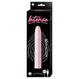 Intense Travel Vibe Expert Pink vibrator packaging showcasing 10 functions and rechargeable feature.