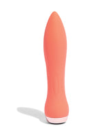 Nu Sensuelle 60SX Amp Silicone Bullet Coral presented in a sleek coral design with a compact and ergonomic shape.