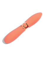 Sensuelle Double Ended Deux Bullet Vibrator Coral with two distinct ends for versatile pleasure.