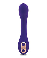 Nu Sensuelle Libi Flexible G-Spot Vibrator Deep Purple featuring ergonomic design and flexible shaft.
