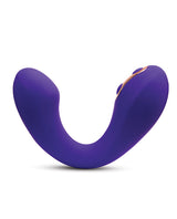 Nu Sensuelle Libi Flexible G-Spot Vibrator Deep Purple with an ultra-flexible design for targeted pleasure.