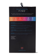NU Sensuelle Fino Roller Motion Plug Ultra Violet packaging with details on features and contents.