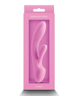 Obsessions Bonnie Vibe Light Pink shown in a stylish packaging, showcasing its soft curves and vibrant color.