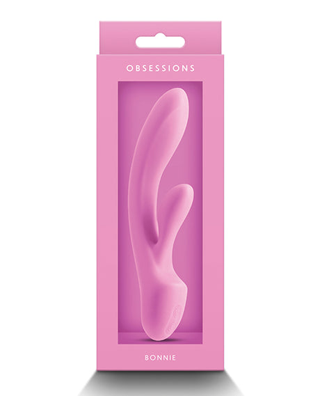 Obsessions Bonnie Vibe Light Pink shown in a stylish packaging, showcasing its soft curves and vibrant color.