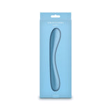 Obsessions Rhett Light Blue Warming G-Spot Vibrator packaging displayed on a white background.